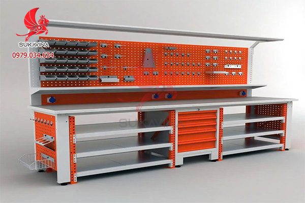 Bàn thao tác kỹ thuật tối ưu không gian làm việc 